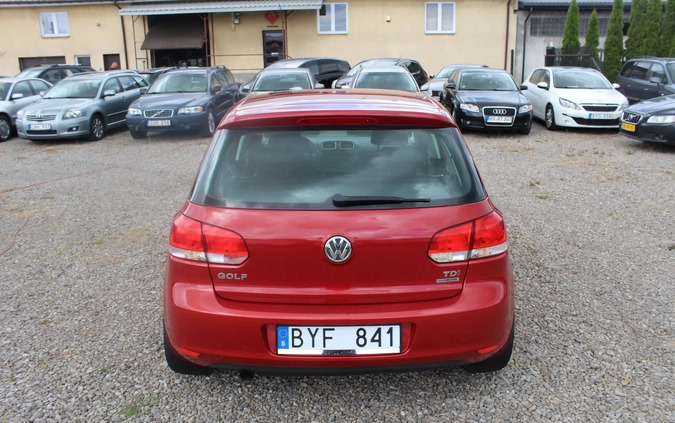 Volkswagen Golf cena 25900 przebieg: 273988, rok produkcji 2011 z Chojnice małe 301